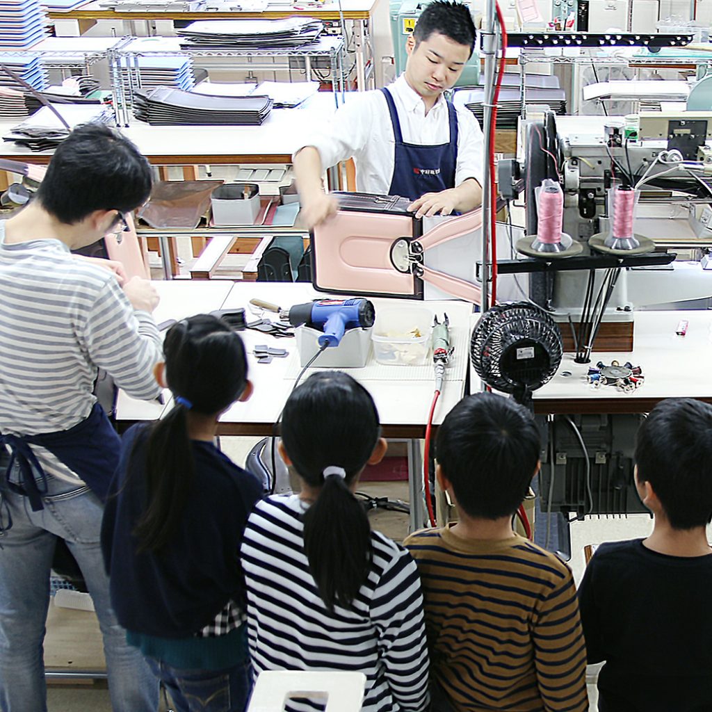 中村鞄製作所のランドセル社会科見学2