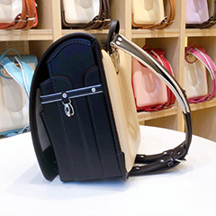 中村鞄ランドセル 黒/グリーン🐊🎩